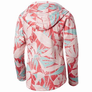 Columbia Super PFG Tidal™ Hoodie Flickor Rosa (ENIGB4816)